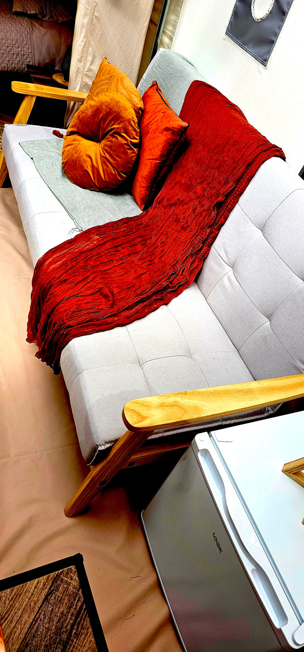 6x4 Canvas Tent Lodge With Roof Light