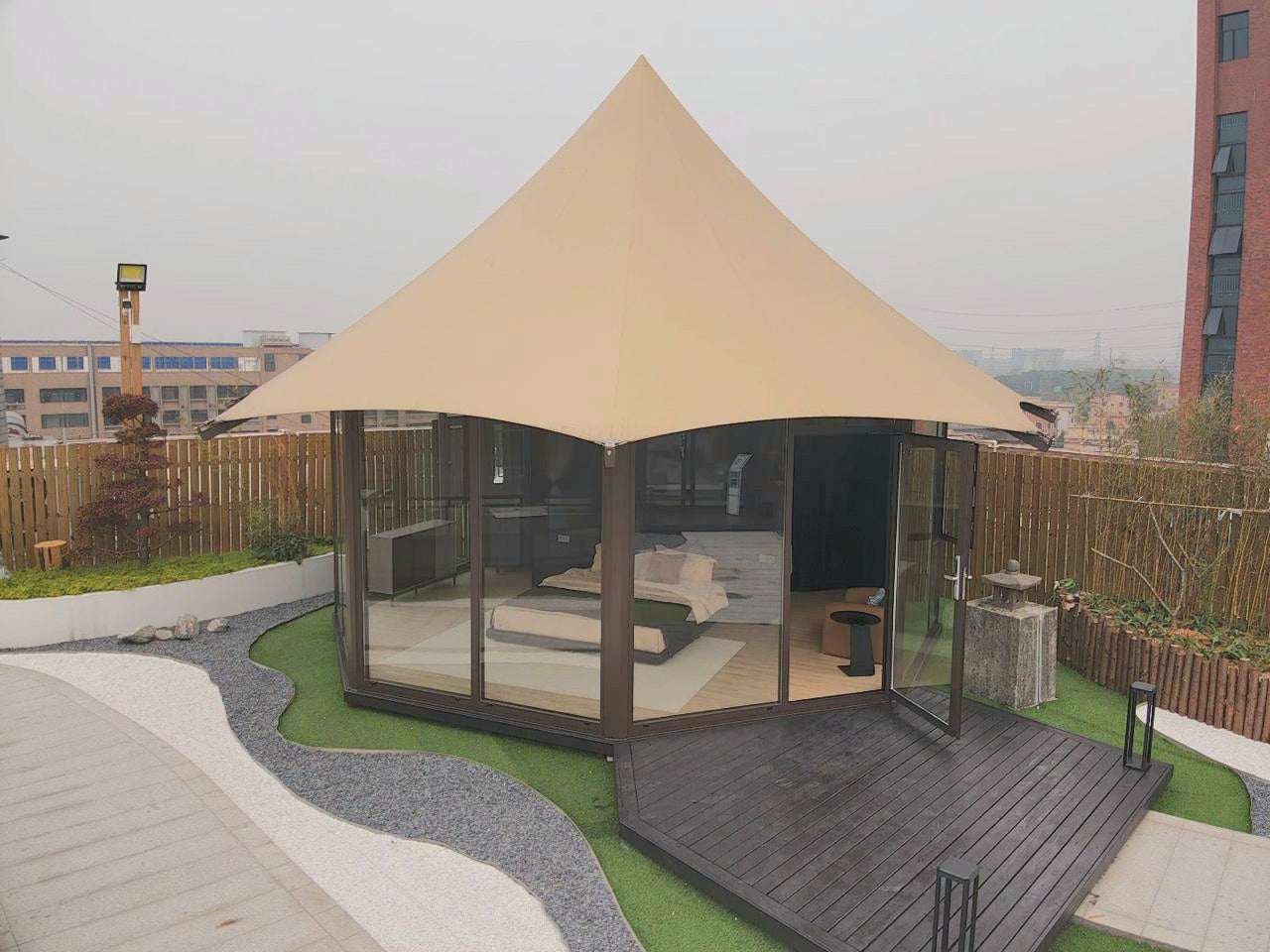 Insulated Canvas Lodge