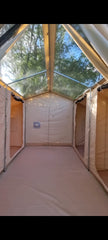 6x4 Canvas Tent Lodge With Roof Light