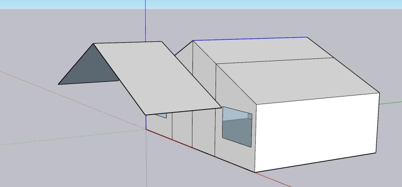 6x4 Canvas Tent Lodge With Roof Light