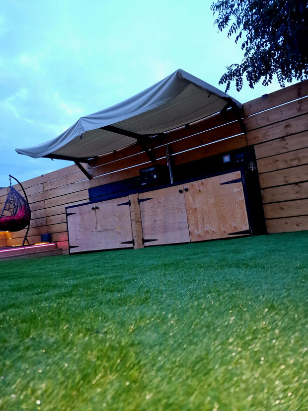 Canvas Canopy Awning Kits (Canopy + Poles)