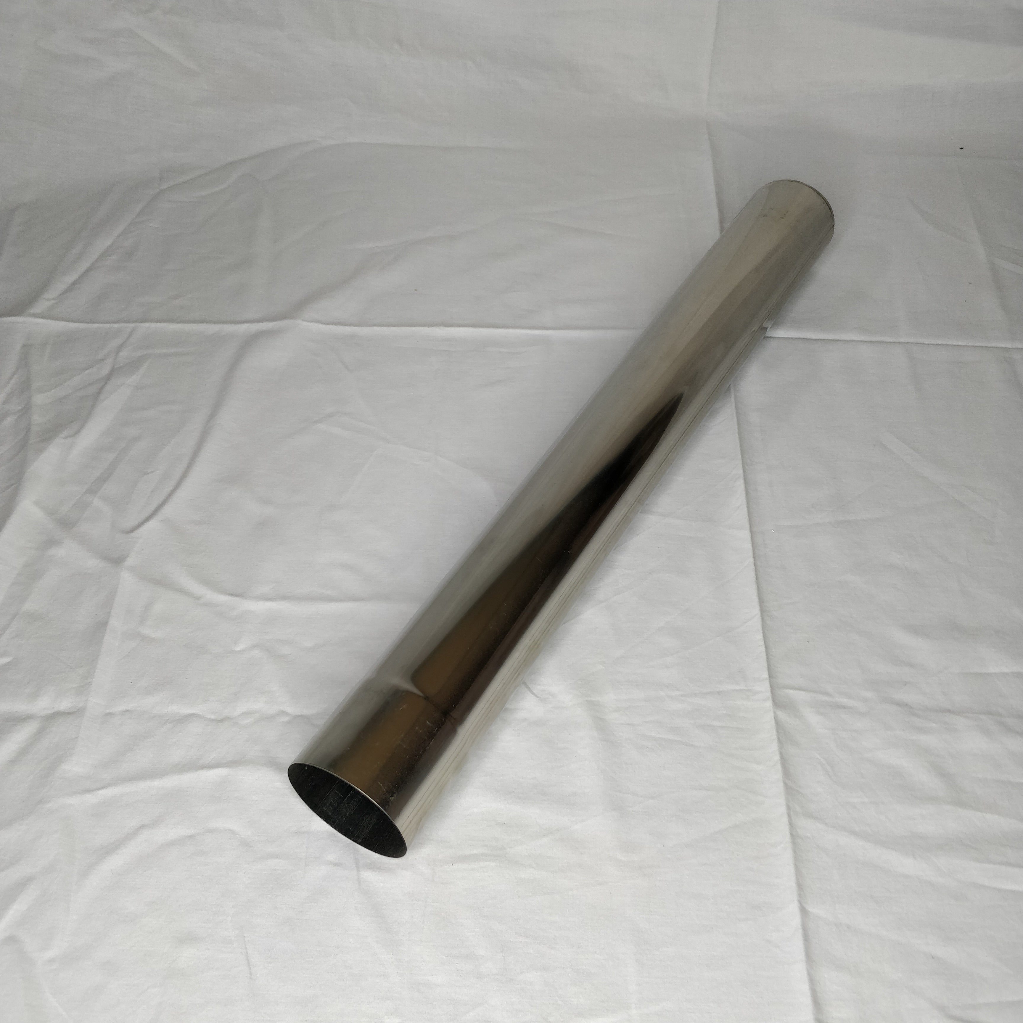 60mm Diameter - Single Wall Stainless Steel Stove Flue Pipe Connections