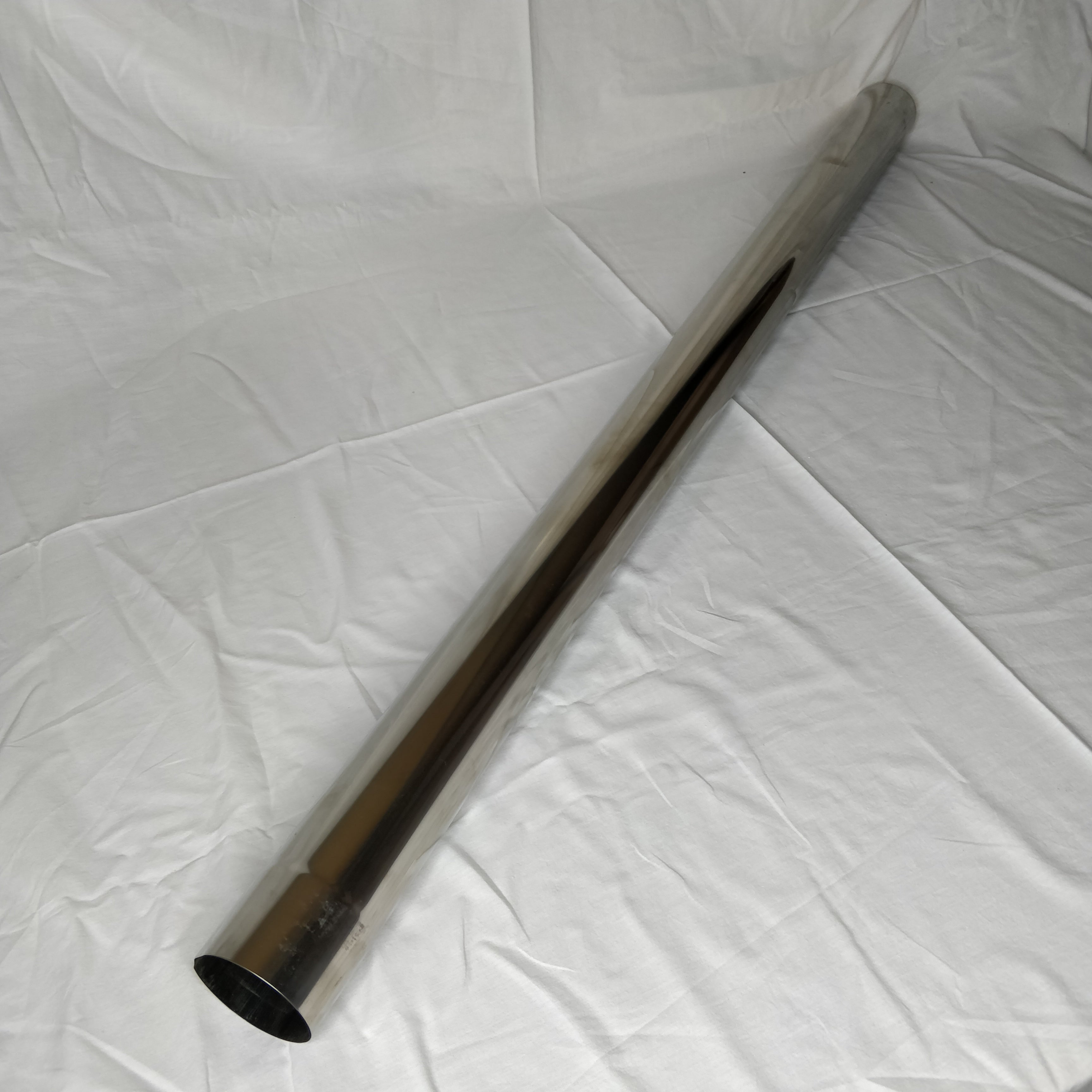 60mm Diameter - Single Wall Stainless Steel Stove Flue Pipe Connections