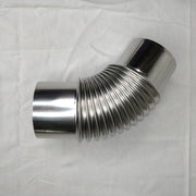 80mm Single Wall Stove Flue Pipe Connections